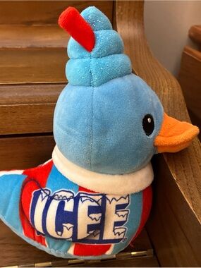 ICEE Blue Plush Duck Strawberry Scented Stuffed Animal 2025 Viral 8.5in Rare